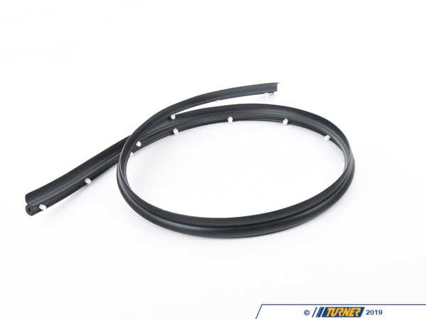 Genuine BMW GAP SEAL REAR DOOR L 51727341647
