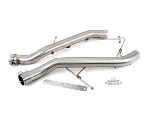 Turner Motorsport Muffler Delete - F10 550i N63  (MUST CHOOSE TIP STYLE FROM MENU BELOW)