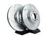 Power Stop Evolution Tru-Cast Drilled And Slotted Rotor Pair - Front (332x28) EBR852XPR View 1