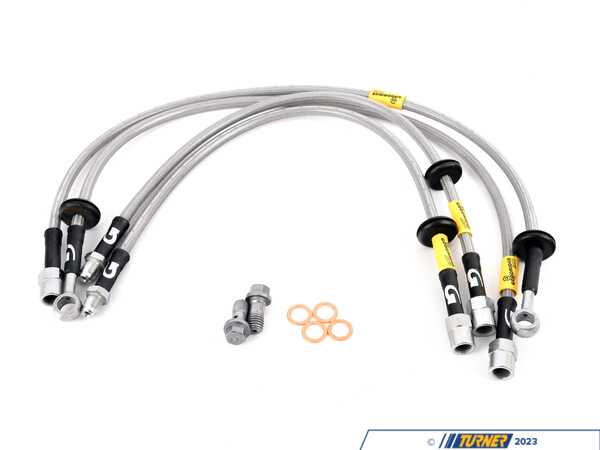 Goodridge G-Stop Stainless Steel Brake Line Kit - 37742-2006  31046