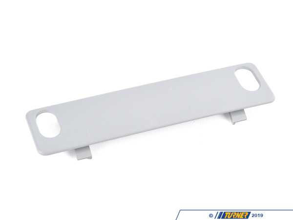 Genuine BMW Headrest Cover - Gray - E39 51468202668