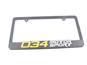 034 Motorsport License Plate Frame 