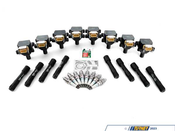 Packaged by Turner OEM Ignition Service Kit - E34 530i 540i E32 740i M60 3.0L 4.0L E34M60TISKT