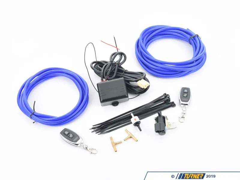 Remote Exhaust Valve Control Kit | Electric Exhaust Switch & Wiring | Universal Fit | By JONJEA