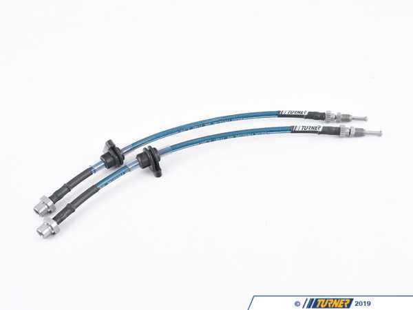 Turner Motorsport Turner Motorsport Stainless Steel Brake Lines - Front - MINI Cooper F55 F56 F57 027618TMS01