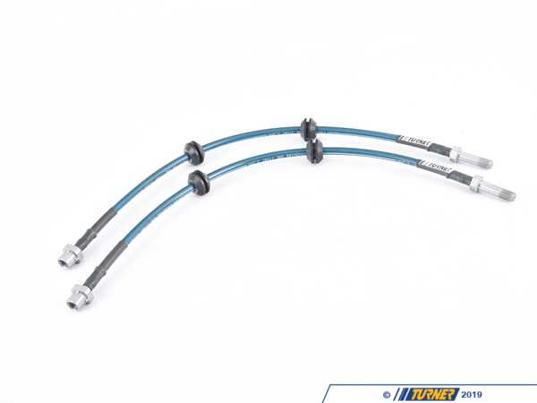 Turner Motorsport Turner Motorsport Stainless Steel Brake Lines - Rear - MINI Cooper F54 F55 F56 F57 BMW X1 X2 027617TMS02