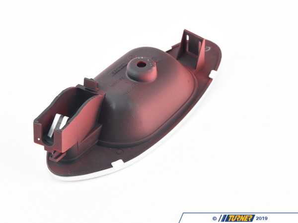 Genuine BMW Door Handle - Inside Left - P1Sp Sportred - E52 51418268013