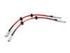 ECS ECS Exact Fit Stainless Steel Brake Lines - Rear - MINI F54 F55 F56 F57 F60, BMW X1 X2 027615ECS02 View 1