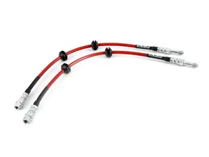 ECS Exact Fit Stainless Steel Brake Lines - Rear - MINI F54 F55 F56 F57 F60, BMW X1 X2