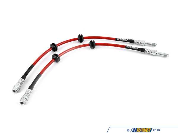 ECS ECS Exact Fit Stainless Steel Brake Lines - Rear - MINI F54 F55 F56 F57 F60, BMW X1 X2 027615ECS02