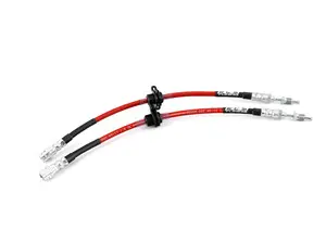 ECS Exact Fit Stainless Steel Brake Lines - Front - MINI F55 F56 F57