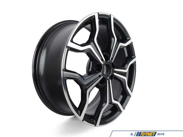 Genuine BMW BMW Light Alloy Wheel M Double Spoke 722M - 19" - F39 36108009759