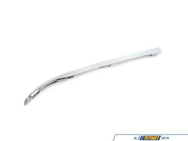 Genuine BMW Genuine BMW Rubber Strip Right - 51117295272 51117295272