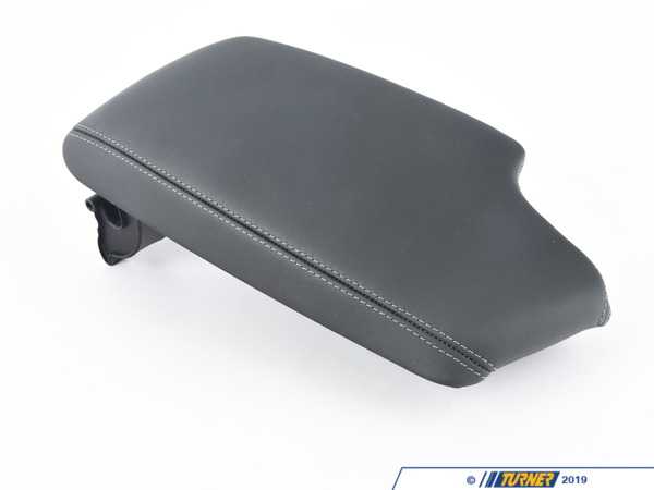 Genuine BMW Arm Rest - Center - Leather - Black - F80, F82, F83 51168057534