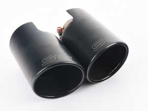 Supersprint Exhaust TIPS RT-LT O100 BLACK, 500 ABARTH SS, MINI S