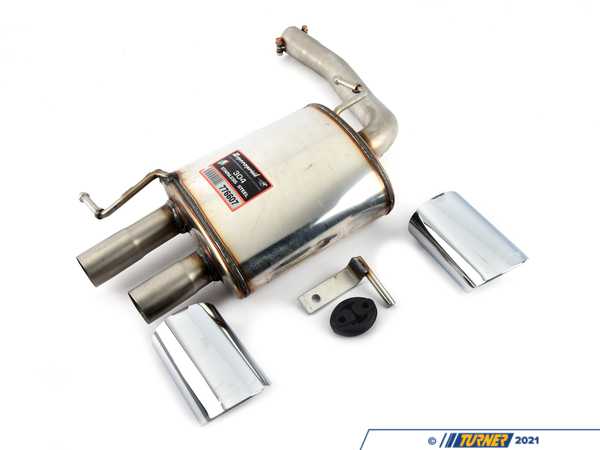 Supersprint Rear Muffler With Dual Tips - Right 776607