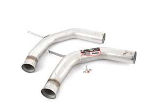 MERCEDES R230 SL 55 AMG V8 '01 ->'06 Connecting pipes kit Right + Left for OEM centre exhaust