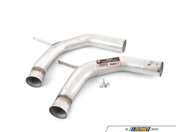 Supersprint MERCEDES R230 SL 55 AMG V8 '01 ->'06 Connecting pipes kit Right + Left for OEM centre exhaust 844913