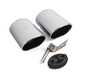 Supersprint Rear Muffler With Dual Tips - Left 776637 View 3