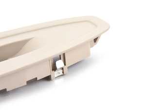 Genuine BMW Power Window Switch Finisher - Oyster - 51417283837