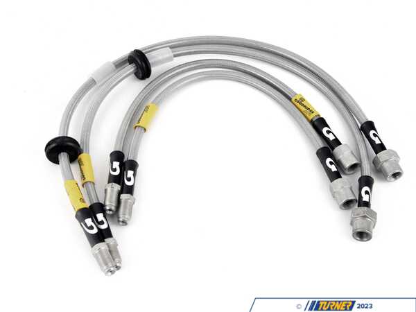 Goodridge G-Stop Stainless Steel Brake Line Kit - Front & Rear 31016