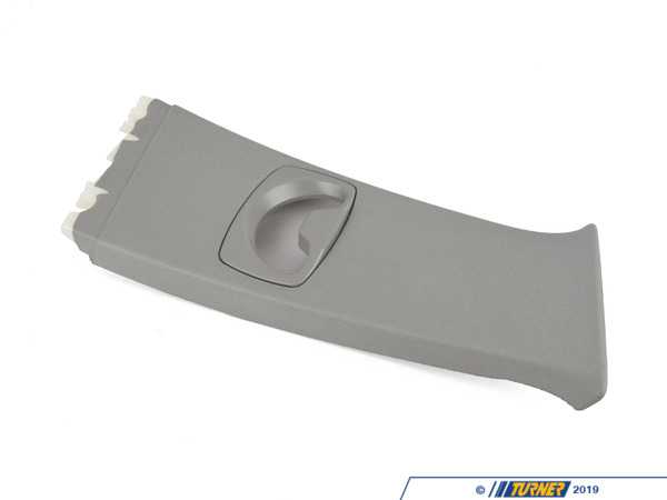 Genuine BMW Genuine BMW Trim Panel B-Column, Top Right Himmelgrau - 51437066518 51437066518