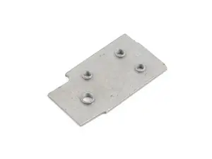 Genuine BMW Locker Plate Right - 51211851494