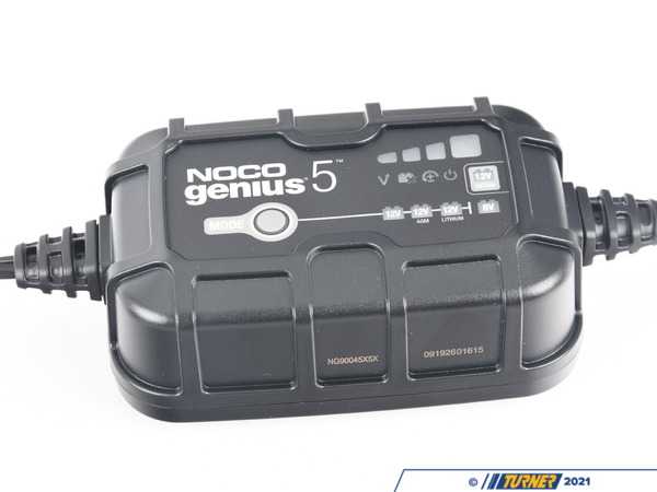 NOCO GENIUS 6 Volt / 12 Volt 5A Battery Charger - NOCO GENIUS5
