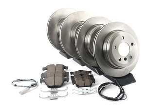 BMW E90 E91 328xi Autospecialty Stock Replacement Brake Kit - Front and Rear