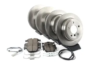 BMW E90 E91 328xi Autospecialty Stock Replacement Brake Kit - Front and Rear