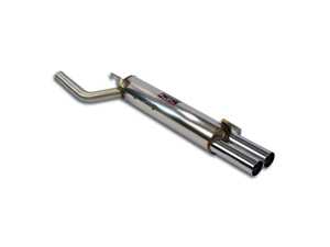 Supersprint Sport Muffler - Dual 60mm Tips - 1602 2002 2002tii