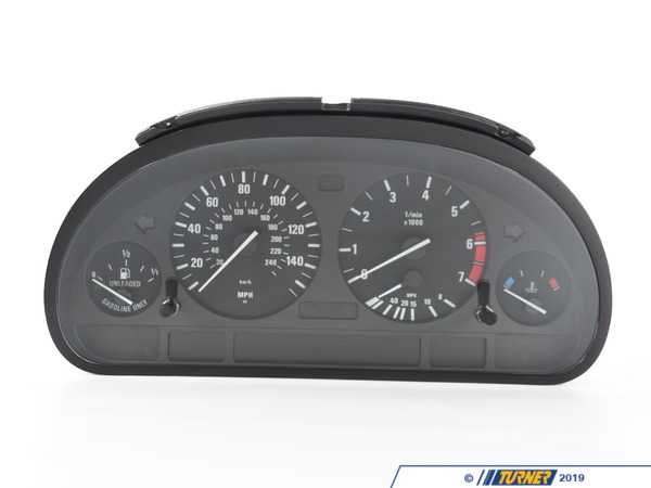 Genuine BMW At-Instrument Cluster - Uncoded - Mph - E39 62119155823