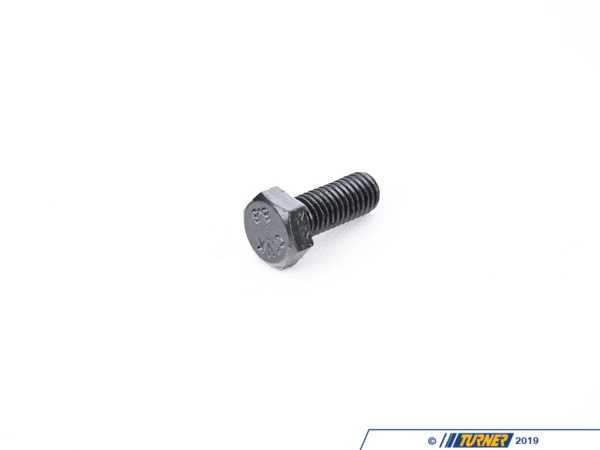 Turner Motorsport Black Ultra-Corrosion-Resistant Coated, M8 X 1.25 Thread, 20mm 96364A206
