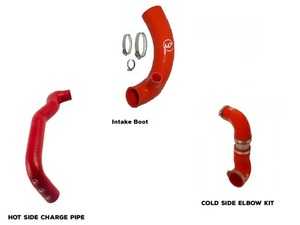 MINI Cooper N14 Intake, Hot Side & Cold Side Hose Kit | Red