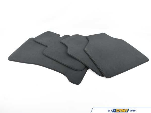 Genuine BMW Genuine BMW Set Of Floor Mats Velours Anthrazit - 51477128123 51477128123