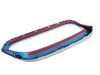 Genuine BMW Front Grill - Left - Blue - I01 51137375883 View 2