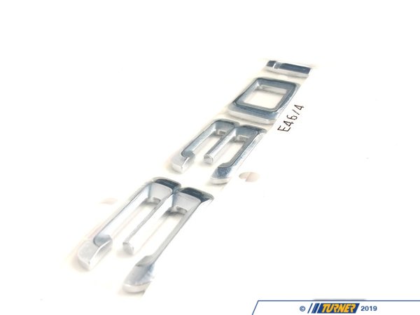 Genuine BMW Genuine BMW 330i Sedan Trunk Emblem - E46 330i 51147000494