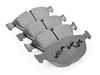 Hawk Hawk HPS 5.0 Street Sport Brake Pads - Front  HB676B.780 View 2