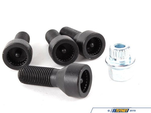 Genuine BMW Genuine BMW Wheel Locks - Set Of 4 - E65 E66 E83 36136786426