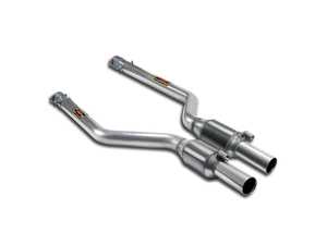 Supersprint Front Exhaust Pipes W/ Catalytic Converters - E30 S62/M62/M60 V8 Conversion