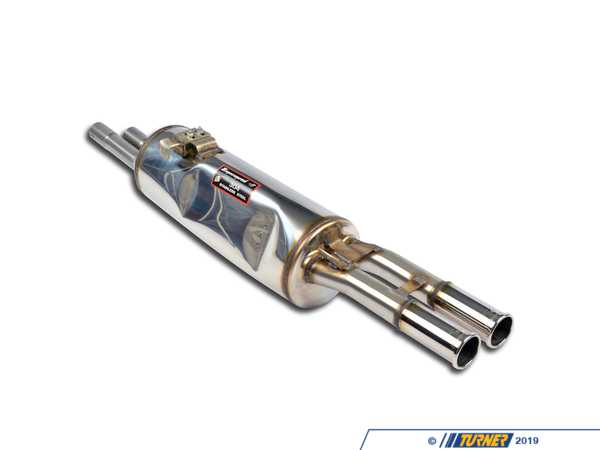 Supersprint Supersprint BMW Sport Muffler - Dual 54mm Tips 781536