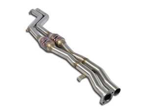 Supersprint US Spec Midpipe w/ 200-Cell Catalytic Converters - E36 325/328 M3