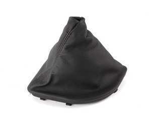 Genuine BMW Leather Shift Boot - Black