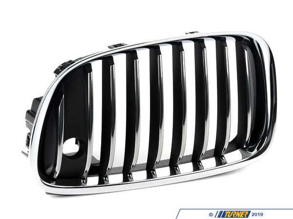 Genuine BMW Front Grill - Left - Nivi - F07 51137336483