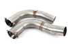 Supersprint Exit Pipes Kit - For OEM End Pipe 721664 View 2