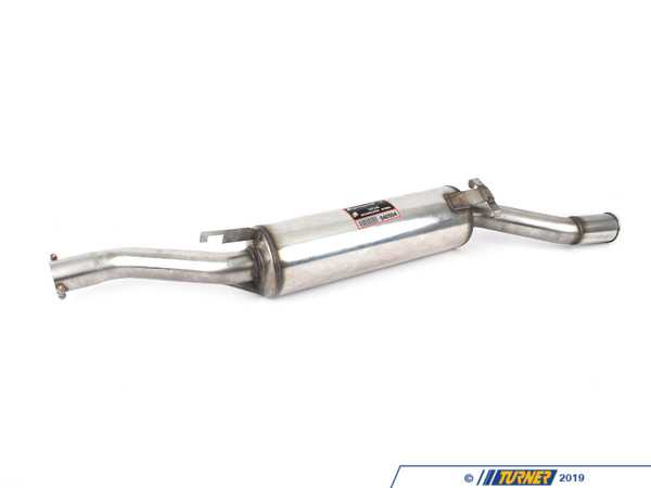 Supersprint Rear Exhaust O70 STEEL 409 (models With Exit On Left) 040504