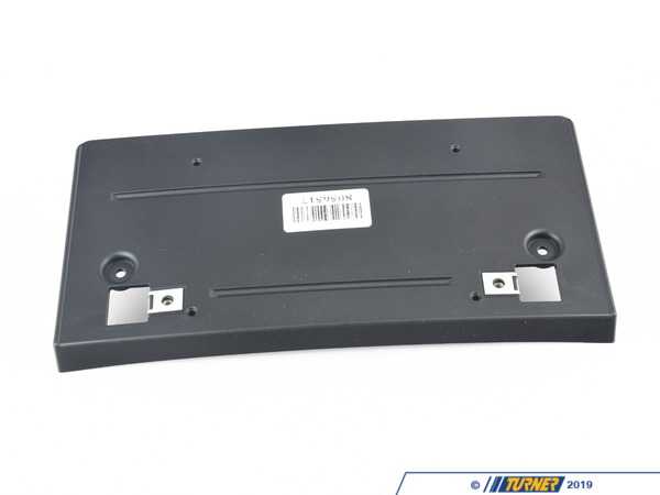 Genuine BMW Genuine BMW Baseplate For License Plate Us - 51118056517 - F16 51118056517