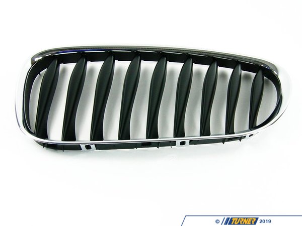 Genuine BMW Kidney Grille - Chrome - Left - E85 E86 Z4 2.5i, 3.0i, 3.0si, Z4M 51137051957