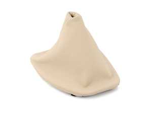 Leather Gear Lever Cover - Creambeige - E60, E61