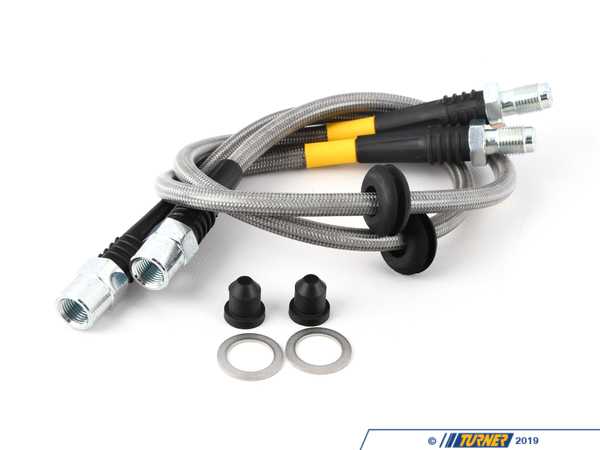 StopTech Stainless Steel Brake Lines - Front 950.34001
